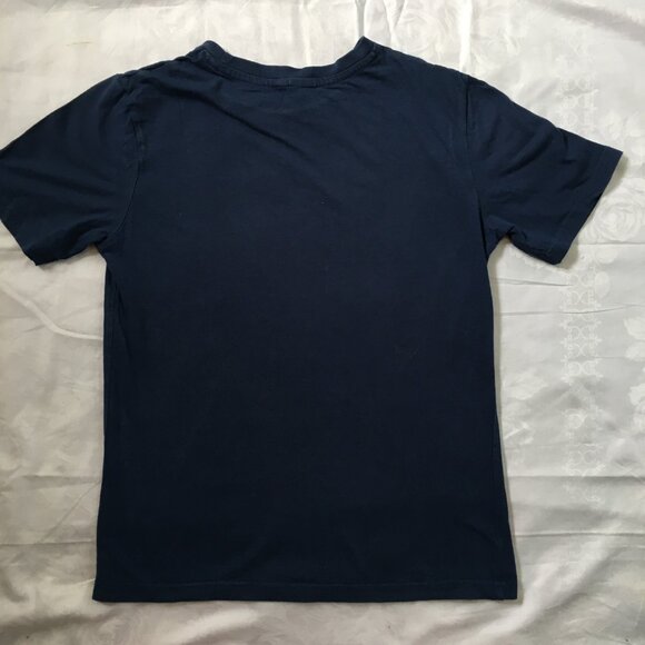 Boys Super Mario Bros Fearless Blue Short Sleeve Logo T-shirt Top Medium M 8-10 - Picture 5 of 10